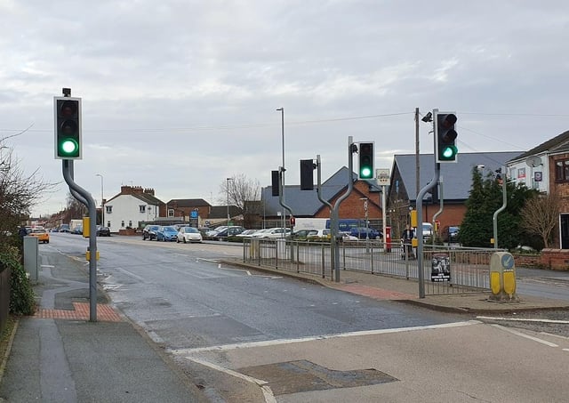 The scene of the Newmarket collision last year.