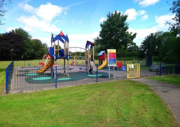 The Prospect Street  play park - the town council will pick up the full repair bill after what one resident claimed was an ‘unacceptable’ U-turn.