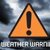 Amber and Yellow weather warnings for rain have been issued for the Skegness area.