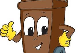 Brown bin