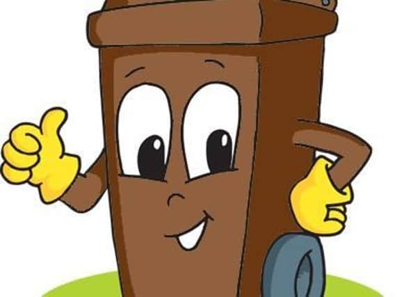 Brown bin