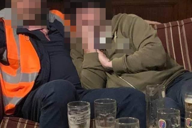 A shared image leading to the alcohol licence at the Grosvenor House Hotel in Skegness.