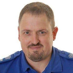 PCSO Nigel Wass.