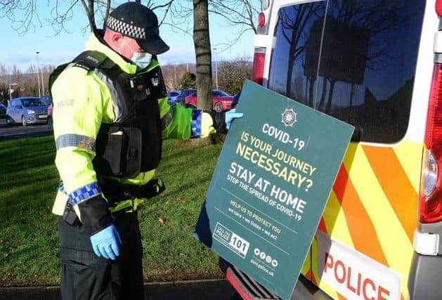 Police are having to cope with an increasing number of Covid related reports and incidents but are still tackling day-to-day crime as well.