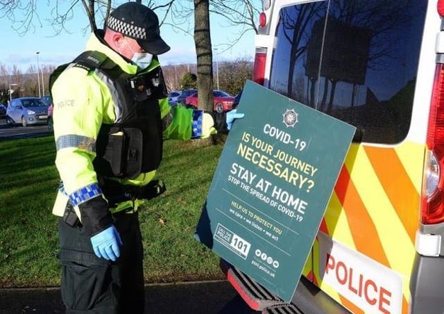 Police are having to cope with an increasing number of Covid related reports and incidents but are still tackling day-to-day crime as well.