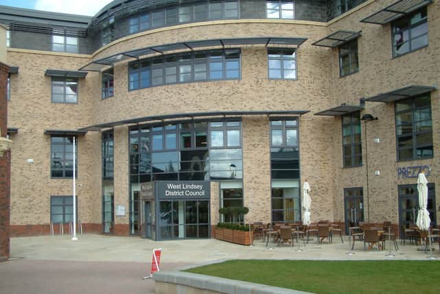 West Lindsey District Council headquarters.