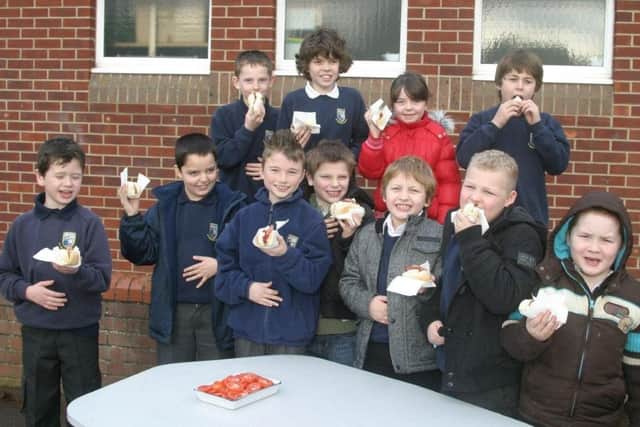 St Helen's Primary School, Willoughby, 10 years ago.