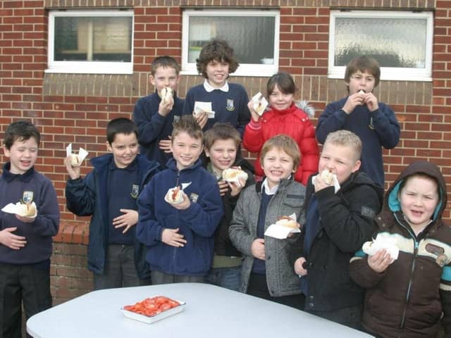 St Helen's Primary School, Willoughby, 10 years ago.