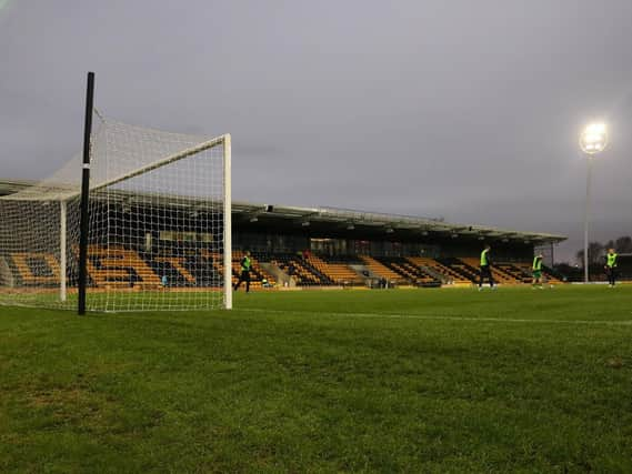 The Jakemans Stadium. Photo: Oliver Atkin.