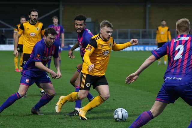 Will Boston United's season conclude? Photo: Oliver Atkin