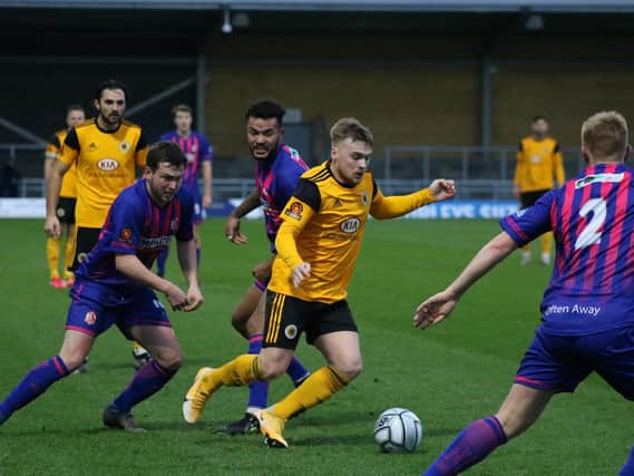 Will Boston United's season conclude? Photo: Oliver Atkin