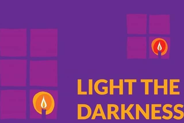 NKDC's Sleaford offices are to be lit up in purple this evening for Holocaust Memorial Day. EMN-210127-103203001
