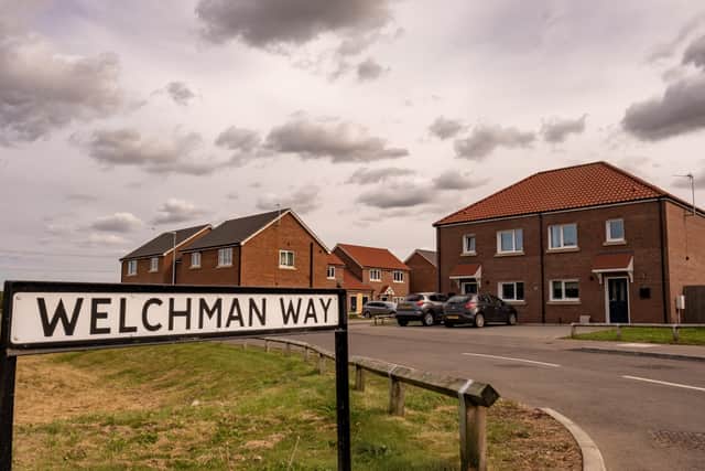 The first phase of Welchman Way, Heckington. The new affordable homes will have the same appearance. Photo: Lindum Homes EMN-210127-121153001