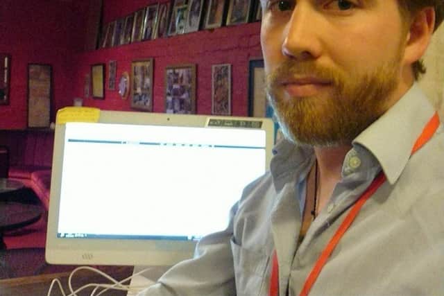 Councillor Dominic Hinkins - a leading figure in the fight to keep Horncastle Youth Centre open