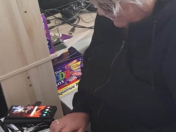 Vulnerable residents in Hogsthorpe are staying connected thanks to tablets that are being distributed in the village.
