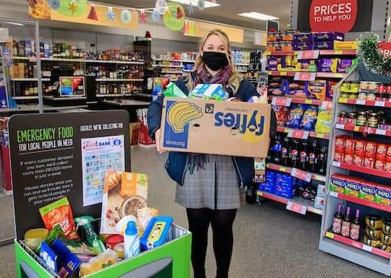 Lincolnshire Co-op¬"s Food Bank Advent Calendar Campaign.
Picture: Chris Vaughan Photography for Lincolnshire Co-op
Date: November 24, 2020 EMN-210129-143237001