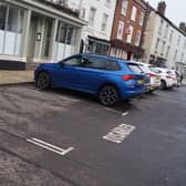 The disabled bay was positioned for ease of access to the bank - when there was a bank EMN-210129-111559001