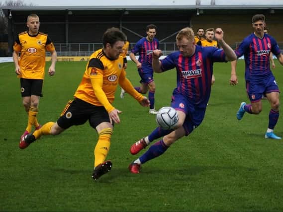 National League clubs will hold meetings today. Photo: Oliver Atkin