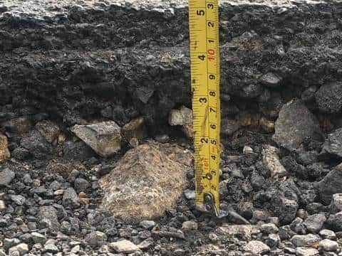 £10 million will also be taken from the council’s capital programme to help repair rural roads.