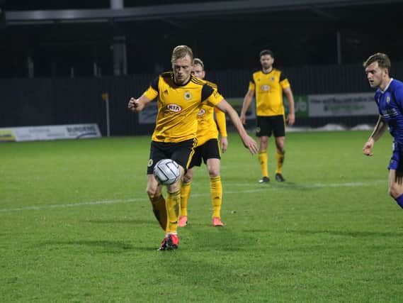 The Pilgrims are scheduled to face Curzon Ashton on Saturday. Photo: Oliver Atkin.
