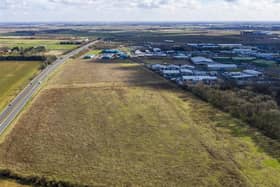 The site of Sleaford Moor Enterprise Park. EMN-210502-124133001