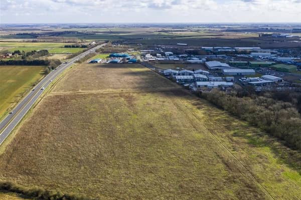 The site of Sleaford Moor Enterprise Park. EMN-210502-124133001