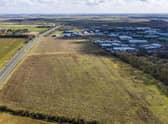 The site of Sleaford Moor Enterprise Park. EMN-210502-124133001