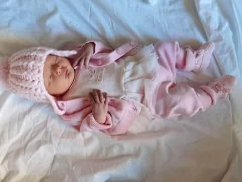 Winter-Marie Andrews, born January 21. Her mum is Kelly Andrews and dad Jay Haxby