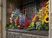One of the displays at the 2012 flower festival