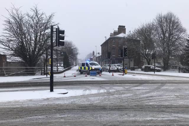 PCSO Nigel Wass shared this image of the A153 Boston Road, in Horncastle. EMN-210802-093650001