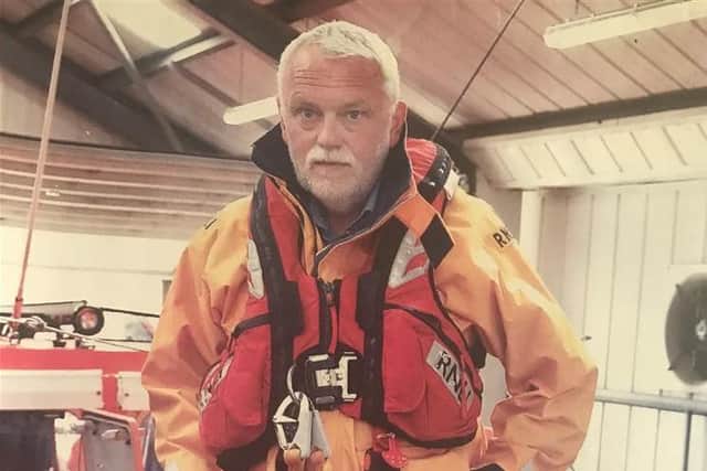 Former Skegness RNLI Coxwain Richard Watson died in September 2020.