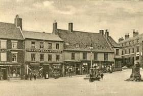 Caistor Market Place circa 1906