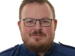 PCSO Ben Morris.