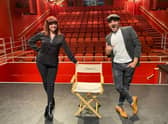Sharon Sexton and Rob Fowler at the Riverhead Theatre in Louth.
