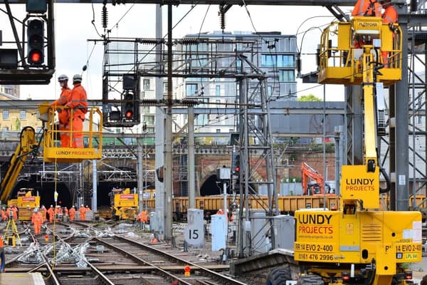 Crucial stage on the East Coast Main Line upgrade fast approaching. Photo: Network Rail EMN-210902-180635001