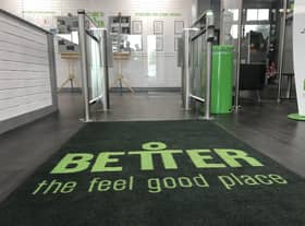 Front-line workers are using Better Gym in Sleaford as a Covid testing centre. EMN-211002-114728001