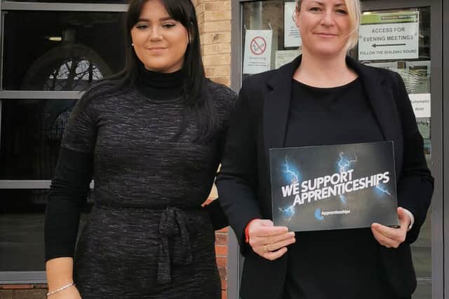 Abbie Beastall and Emma Redwood