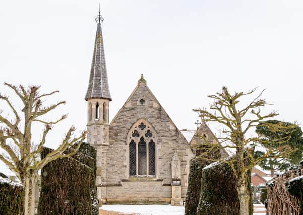 The Cemetery Chapel and damaged spire - losing such a historic building would be a great shame