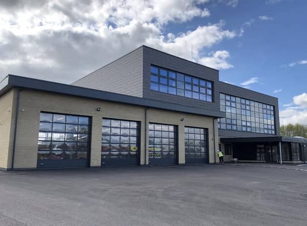 Sleaford Fire Station. EMN-211202-121128001