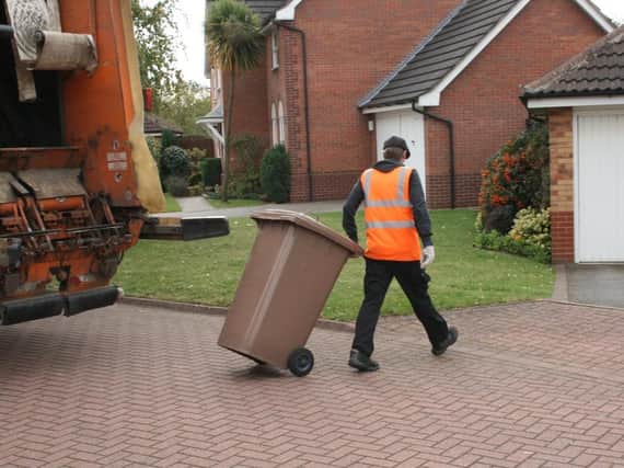 Bin collections have been suspended in North Kesteven after a third of crews had to self-isolate due to covid.
