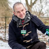 NigelHodges, Welcoming Manager for Gunby Hall, is looking forward to seeing families visiting the grounds during half-term. Photo: John Aron.