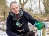 NigelHodges, Welcoming Manager for Gunby Hall, is looking forward to seeing families visiting the grounds during half-term. Photo: John Aron.