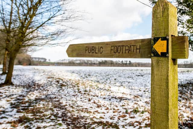 A public footpath crosses Gunby Hall grounds. Photo: John Aron.