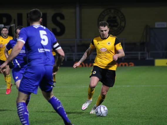 Joe Leesley and his teammates have not played on a Saturday since Boxing Day. Photo: Oliver Atkin