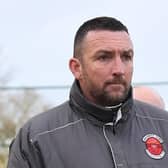 Skegness Town boss Nathan Collins.