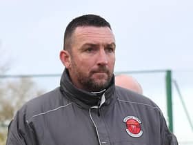 Skegness Town boss Nathan Collins.