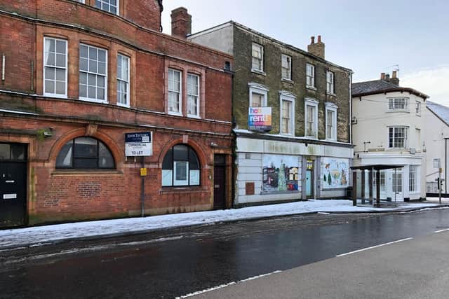 Market Rsen's two empty banks will be joined by a third next month