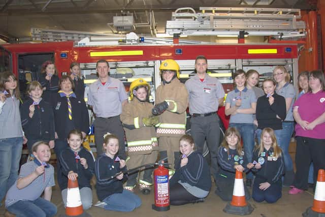 Skegness Fire Station 10 years ago ...