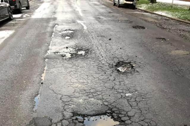 Potholes in Scarbrough Avenue and the Skegness area continue to drive residents mad.
