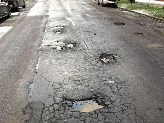 Potholes in Scarbrough Avenue and the Skegness area continue to drive residents mad.